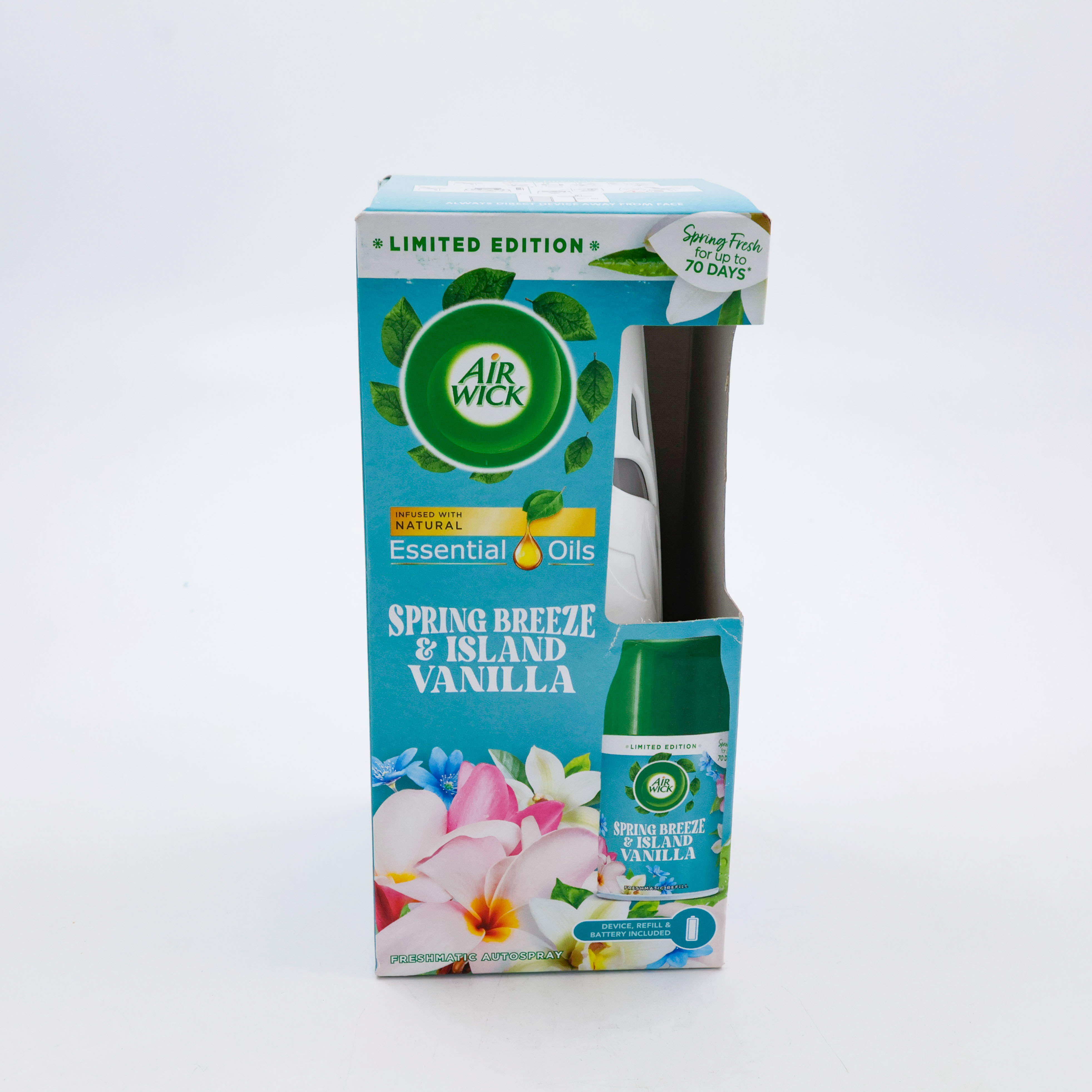 Air Wick Machine Spring Breeze & Island Vanilla 250 ml